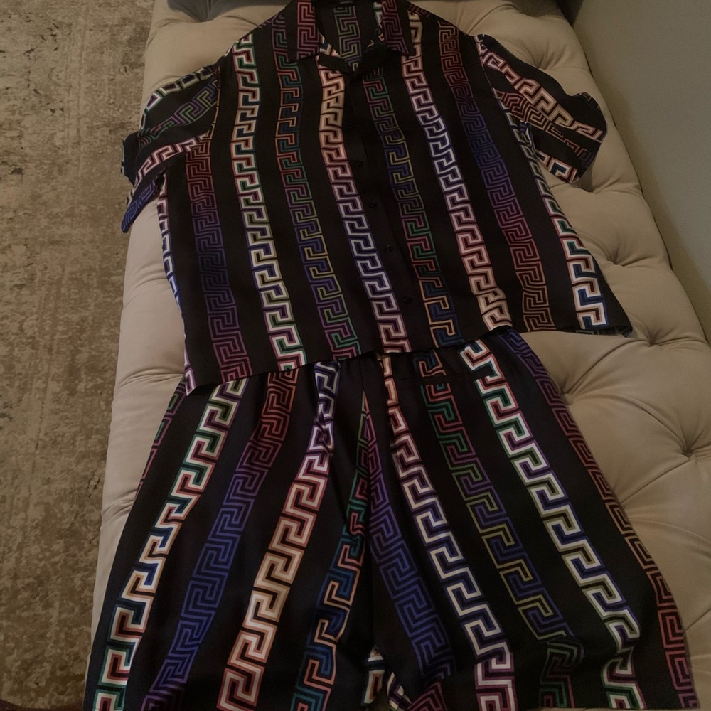 Versace men short set